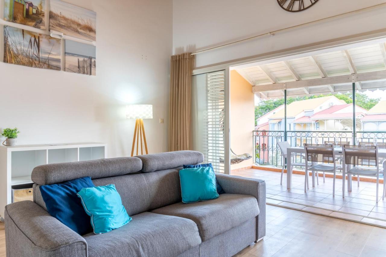 Superbe Appartement En Duplex En Residence - Caye D'Argent Le Gosier  Exterior foto